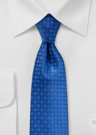Krawatte Ornament-Stil königsblau