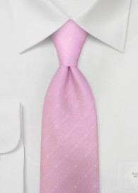 Krawatte Punkt-Dessin rosé