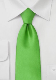 Mikrofaser-Krawatte Kinder  unifarben grün