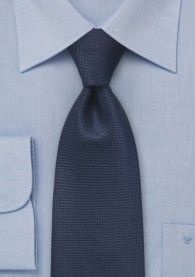Krawatte blau strukturiert