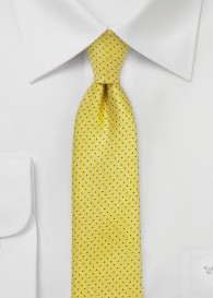 Krawatte Punkte gelb