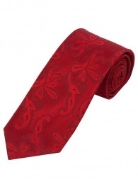 Paisleymuster-Krawatte (7 Fold) unifarben