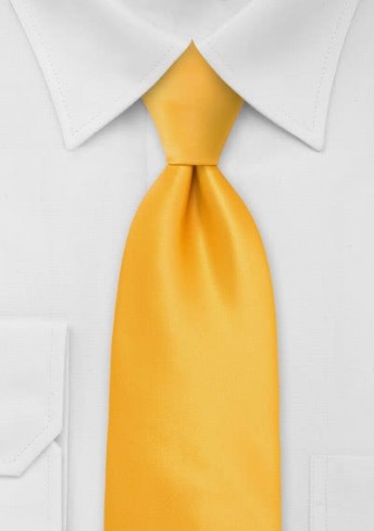 XXL-Krawatte in gelb