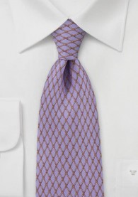 Krawatte lila Gitter-Oberfläche