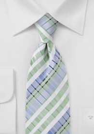 Markante Krawatte extrovertiertes Glencheckdesign