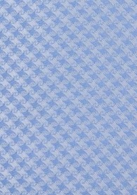 XXL-Krawatte hellblau Rauten-Dekor