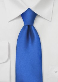 Krawatte monochrom königsblau