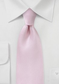 Krawatte strukturiert zartrosa