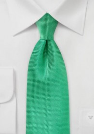 Krawatte strukturiert signalgrün