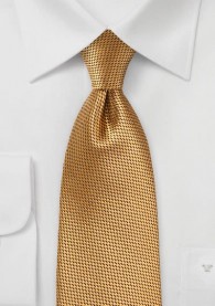 Krawatte Waffel-Struktur orange