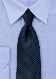 Krawatte junge Struktur dunkelblau
