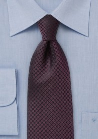 Krawatte angesagte Oberfläche burgunderrot