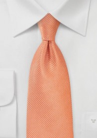 Krawatte Netz-Struktur lachsfarben