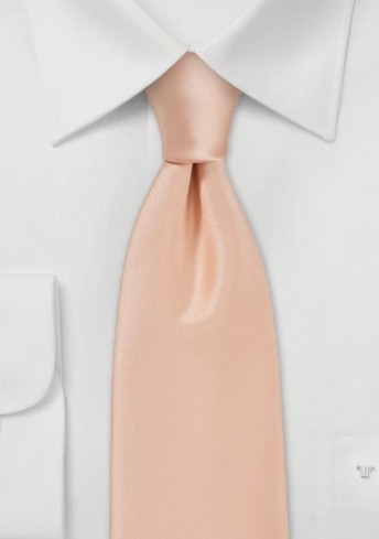 Elegante Krawatte in lachs
