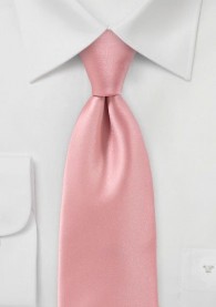 Krawatte italienische Mikrofaser rosé