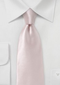 Krawatte italienische Seide rose monochrom