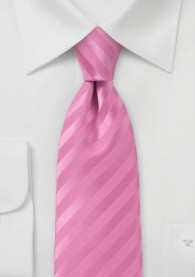 Linien-Kravatte pink
