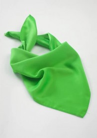 Damenhalstuch apfelgrün Poly-Faser
