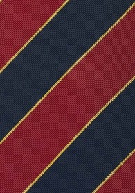 Krawatte Lothian and Border rot dunkelblau