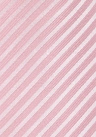Herrenkrawatte abgestuft streifengemustert rosa