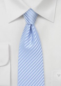 Krawatte abgestuft streifig himmelblau