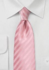 Krawatte Streifen blassrosa abgestuft