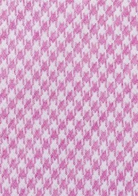 Businesskrawatte strukturiert mit Baumwolle pink