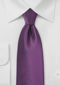 Krawatte Waffel-Oberfläche violett