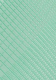 Krawatte lineares Pattern aqua