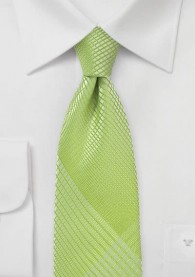 Krawatte abstraktes Pattern blassgrün