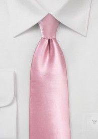 Krawatte monochrom rosé