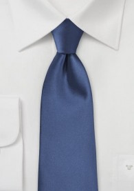 Krawatte Kinder einfarbig blau