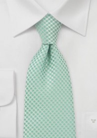 Krawatte Jungens Gitter-Muster hellgrün