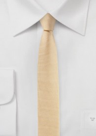 Krawatte extra schlank lachsfarben