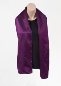 Damenschal violett aus Kunstfaser