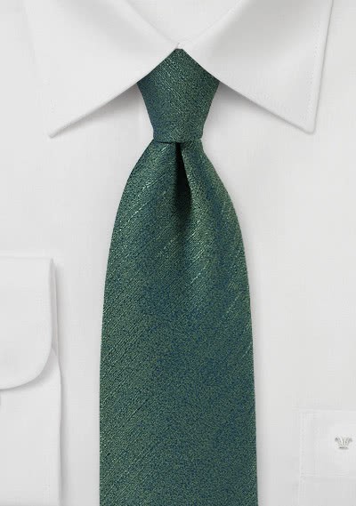 Krawatte gesprenkelt dunkelgrün