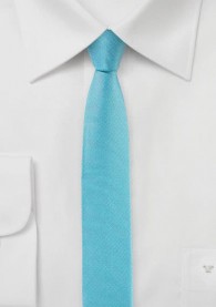 Krawatte extra schlank türkis