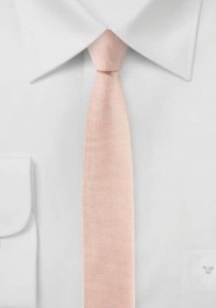Krawatte extra schlank rosé